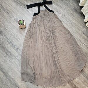 Wilfred Le Fou Couvin Dress Modern Taupe Black XXS